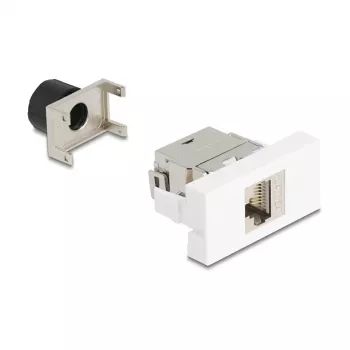 Módulo RJ45 DELOCK 90906 Cat.6A 180° sin herramientas