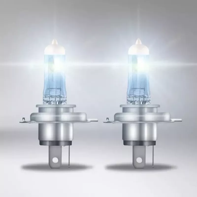 Lámpara halógena para faros Osram NIGHT BREAKER 220 H4 — pack doble, 12V 60/55W
