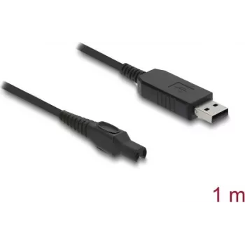 Cable de carga USB DELOCK 15 V para maquinilla eléctrica compatible con Philips OneBlade Pro 360 HQ7 HQ8 HQ9