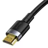 Baseus Cafule Cable Adaptador 4KHDMI Macho A 4KHDMI Macho 2m Negro