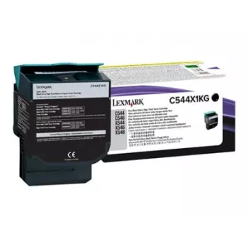 Lexmark C544X1KG - tinta negra - para C544dn, C544dtn, C544dw, C544n, X544dn, X544dn RCS, X544dtn, X544dw, X544n