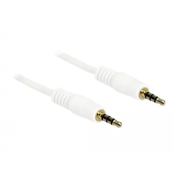 Cable de audio 3,5 mm DeLOCK 83441 2 m blanco