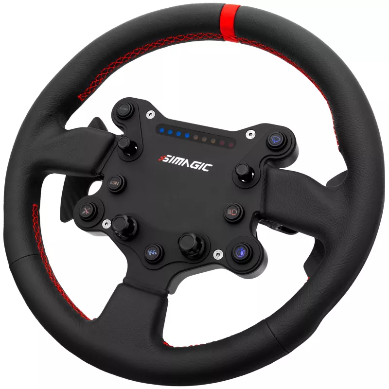 Simagic GTS volante, cuero, 300 mm