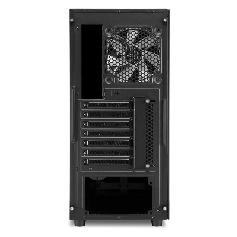 Sharkoon TG5 Pro RGB torre Midi negra