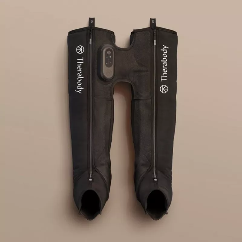 Therabody RecoveryAir JetBoots Prime, talla S, negras