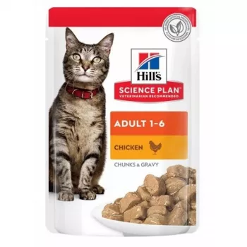 HILL'S Science Plan Adult con pollo - comida húmeda para gatos - 85 g