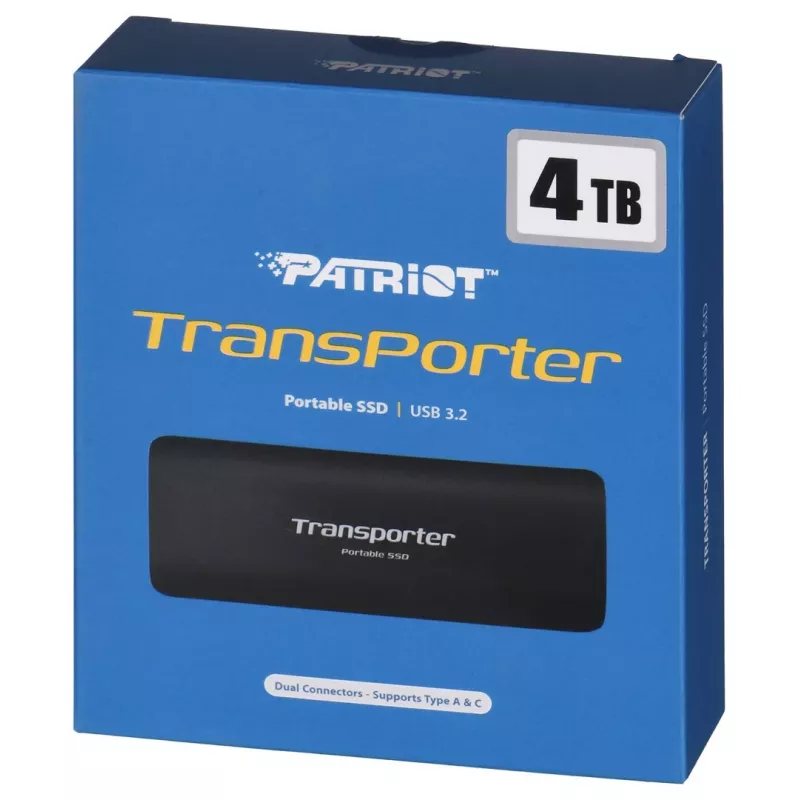 Patriot Memory Transporter 4 TB Negro