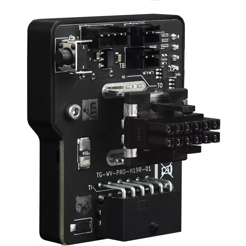 Thermal Grizzly 90° WireView Pro Reverse – medidor de potencia para GPU, 12VHPWR (TG-WV-90-P-H1R)