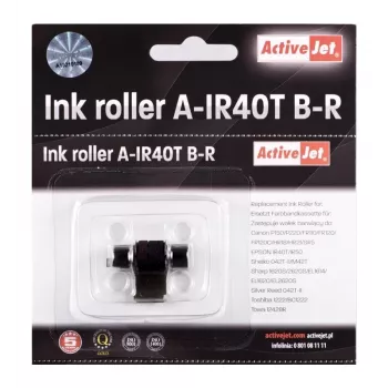 Rodillo de tinta para impresora ActiveJet A-IR40T para impresoras de inyección de tinta, gama Supreme, impresión en rojo, pack de 5