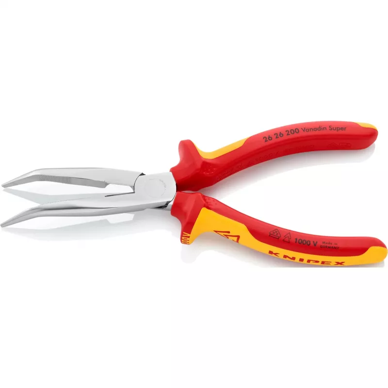 ALICATES AISLADOS KNIPEX 1000V CURVOS EXTENDIDOS 200mm