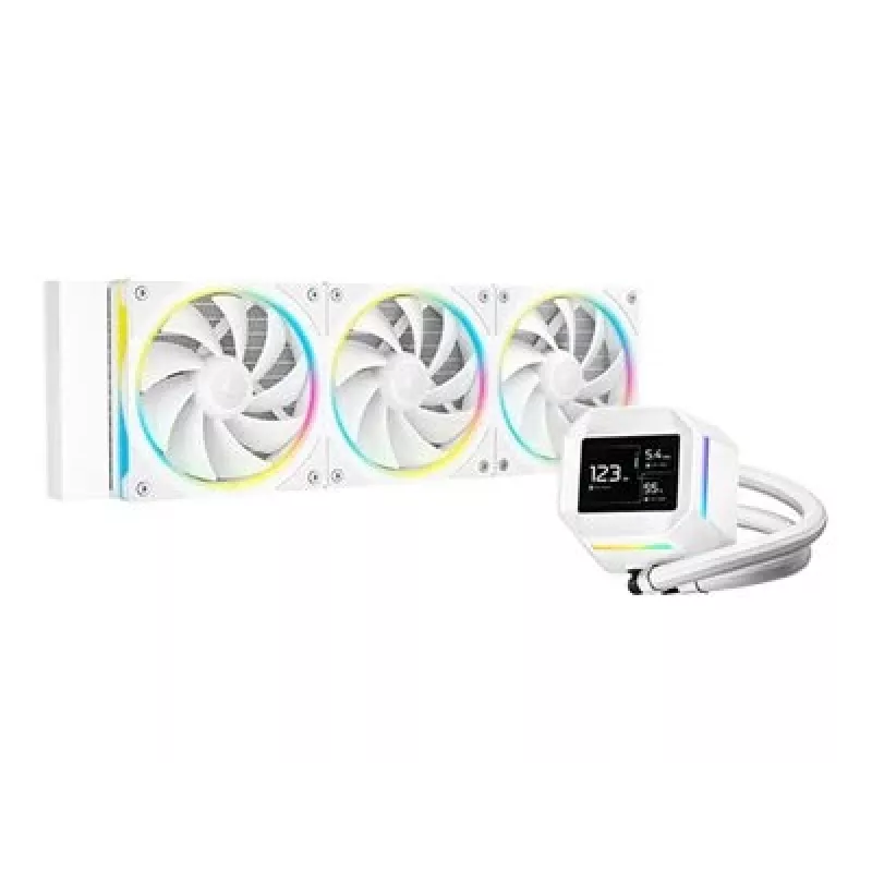 DeepCool LM360 WH Kit de refrigeración líquida para procesador 12 cm Blanco 1 ud.
