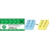 Bloc de números Sigel GN500 1–500, formato B 105 x H 50 mm con perforación para colgar