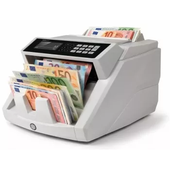 Safescan 2465-S Contadora de billetes Negro, Blanco