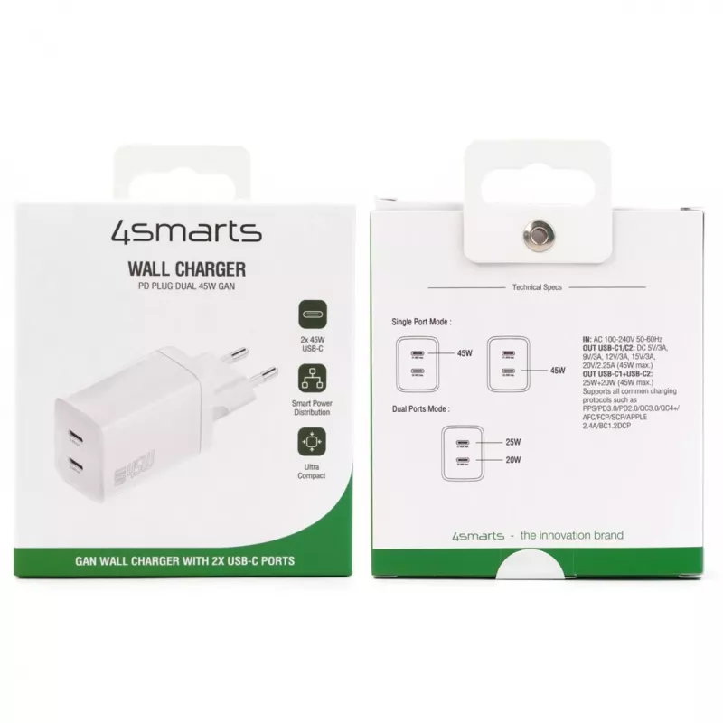 Cargador Indoor 4smarts 540400