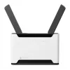 Router Wi-Fi MikroTik Chateau PRO ax — Banda dual 2,4/5 GHz, 3548 Mbit/s, PoE, 5x LAN, 2 antenas externas, gris/blanco