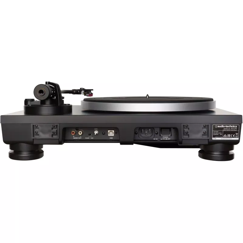 Audio-Technica AT-LP5X tocadiscos de tracción directa, negro
