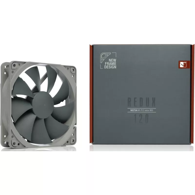 Noctua NF-P12 redux-900 ventilador de caja, 120 mm, gris