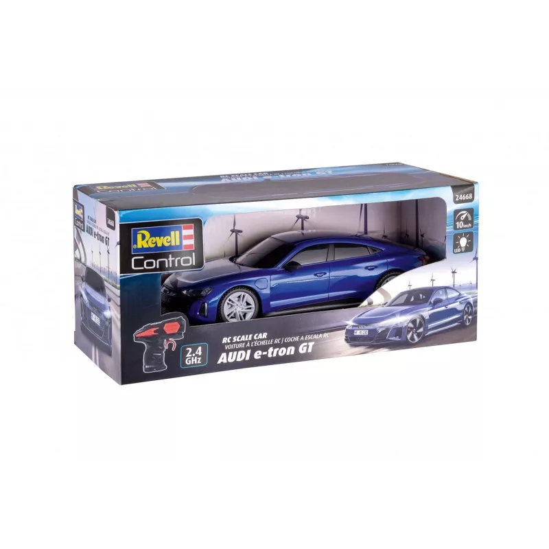 Coche RC a escala Audi e-tron GT