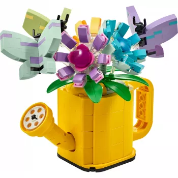 LEGO Creator Flor en regadera 31149 — modelo de flor construible, 420 piezas, 120×150×130 mm