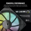 Ventilador Corsair CO-9051026-WW 12 cm negro 3 uds. 400-2400 rpm