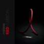 MDPC-X Sleeve Medium - rojo carbono, 1m