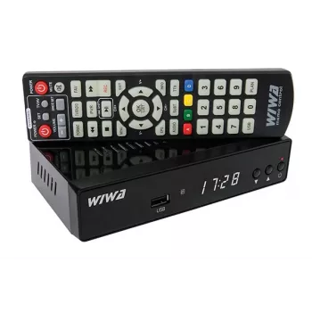 Receptor de TV WIWA H.265 MAXX — sintonizador digital DVB-T / DVB-T2 con soporte H.265 (HEVC)
