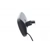 Calefactor eléctrico de cuarzo SUNRED LUG-2000W — 2000 W, elemento de vidrio de cuarzo, para exterior, montaje en pared, IP24, negro