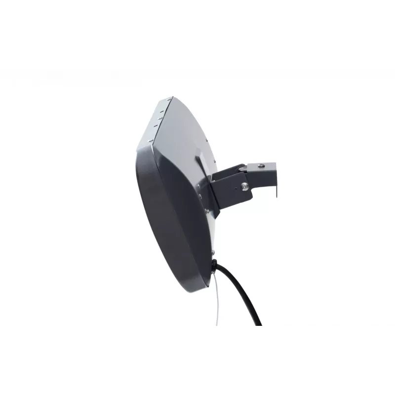 Calefactor eléctrico de cuarzo SUNRED LUG-2000W — 2000 W, elemento de vidrio de cuarzo, para exterior, montaje en pared, IP24, negro