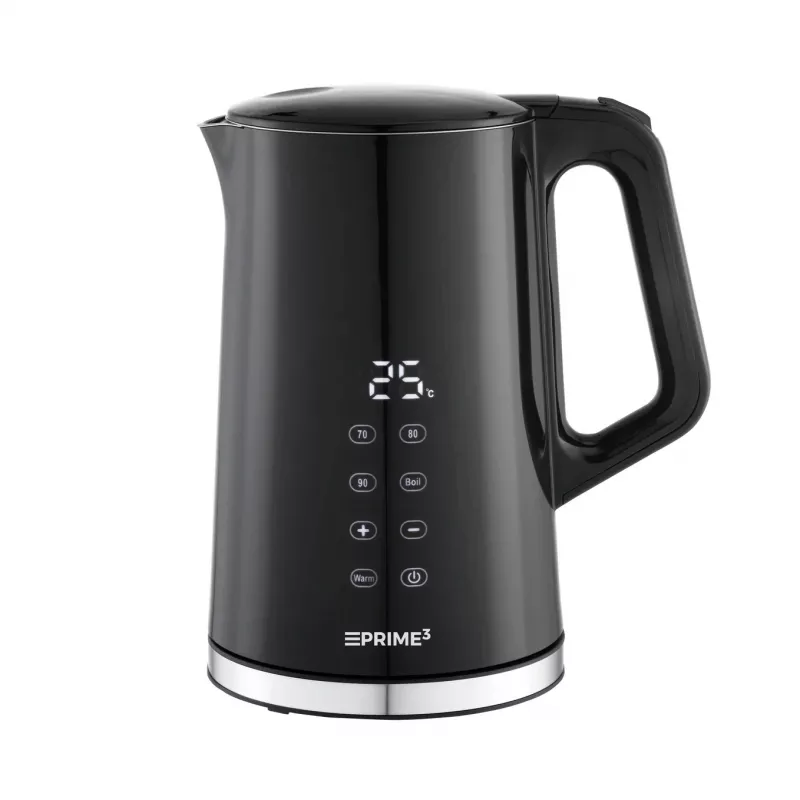 Hervidor PRIME3 SEK61 — acero inoxidable, capacidad 1,7 L, 220–240 V