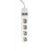 Regleta de enchufes inteligente Gembird TSL-PS-S4U-01-W 4 salidas AC 3880 W Blanco