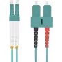 Cable de parcheo de fibra óptica helos 50/125µm OM3 LC a SC 15,0 m