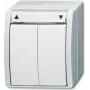 BUSCH-JAEGER pulsador de persiana 2621/4W-54 ocean blanco alpino IP44 2621/4W-54 (2621/4W-54)