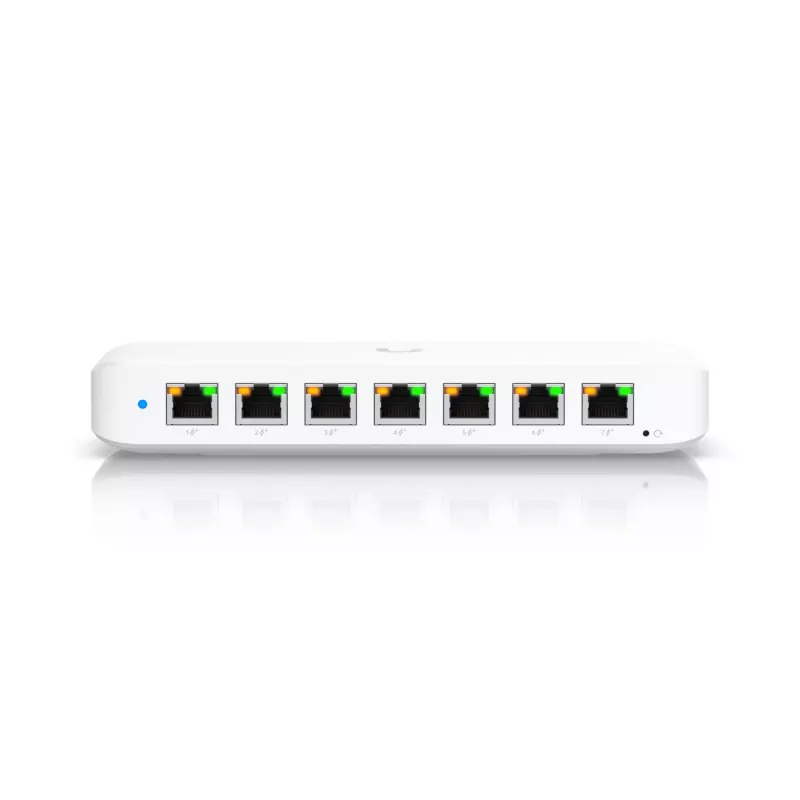 Ubiquiti Ultra 210W conmutador gestionado L2 Gigabit Ethernet (10/100/1000) Power over Ethernet (PoE) blanco