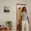 Sirena interior Yale inalámbrica gris, blanca