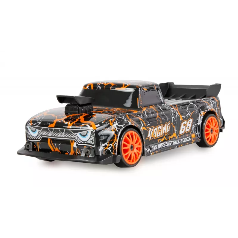 Amewi 21128 Drift Sport Car Mini-Breaker 4WD 1:24 RTR, naranja, 6+