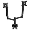 Soporte doble para monitor SilverStone SST-ARM22BC - negro