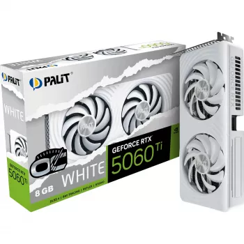 Palit GeForce RTX 5060 Ti White OC 8GB GDDR7 Tarjeta gráfica
