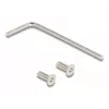 Soporte para auriculares DeLOCK 18450 ajustable aluminio plata
