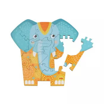 Puzle 2 en 1 elefante