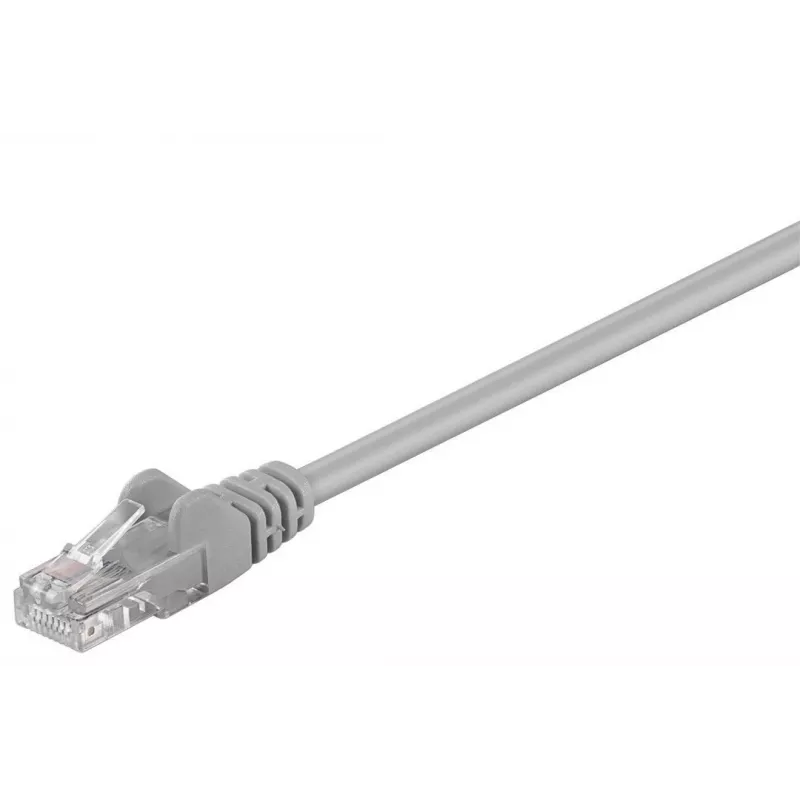 Cable de red Goobay 68362 RJ-45 Cat5e 20 m Gris