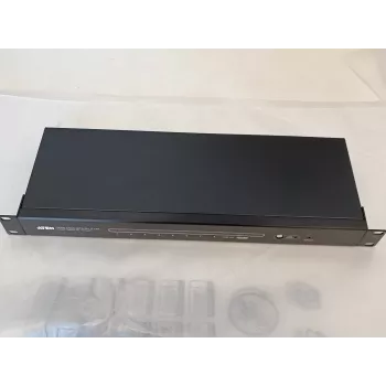 LIQUIDACIÓN. Aten | HDMI | Splitter HDMI Cat 5 de 8 puertos | Garantía 3 meses | USADO, REACONDICIONADO GENERAL, SIN EMBALAJE ORIGINAL, SOLO INCLUYE FUENTE DE ALIMENTACIÓN