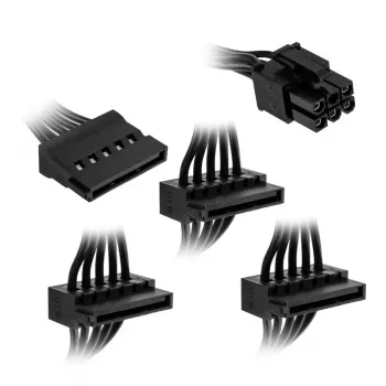 Cable modular SATA Kolink KL-CBR-SAT — alargador de alimentación SATA modular para conectores de PSU