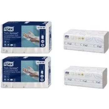 Toallas de papel Tork Xpress H2 Premium Interfold 2 capas 2040 hojas (MPN 100888)
