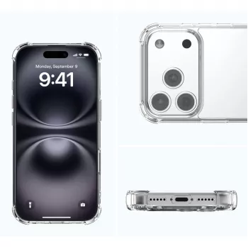 Funda híbrida 4smarts Ibiza para Apple iPhone 17 Pro compatible con MagSafe