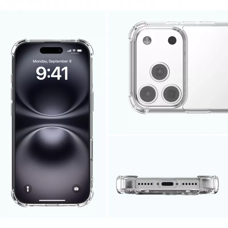Funda híbrida 4smarts Ibiza para Apple iPhone 17 Pro compatible con MagSafe