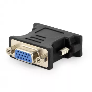 Adaptador DVI-A VGA 15 pines Gembird A-DVI-VGA-BK