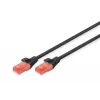 Cable de parcheado Digitus CAT 6 U/UTP LSZH 1m