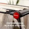 Tendedero VILEDA Infinity Flex Ultimate Telescópico — negro, aluminio recubierto, 30 m de superficie de secado, plegable, ruedas
