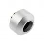 Racor para tubo rígido OPTIMUS 12 mm, plata – Conector de compresión individual para tubos rígidos de refrigeración