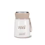 Maestro MR-1646-53 termo para comida, 0,53 l, beige / blanco